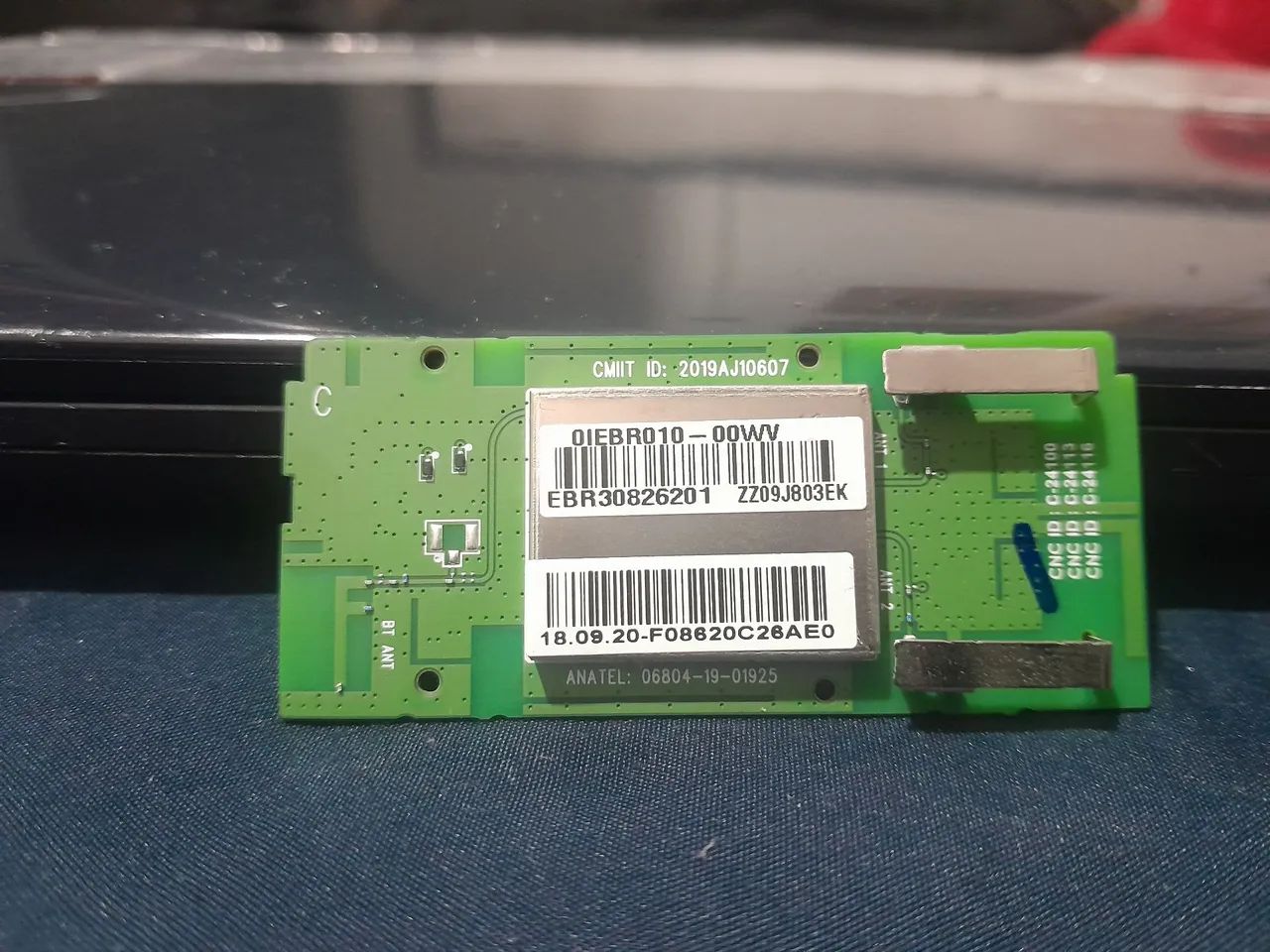 Placa (Wi-Fi e Bluetooth) TV LG 65un7100PSA ORIGINAL <br>Copy model name<br>Placa (Wi-Fi 