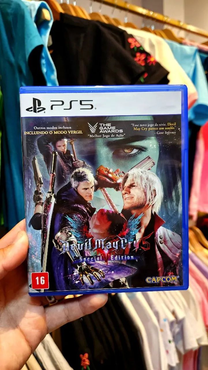 Jogo ps5 devil may cry 5 