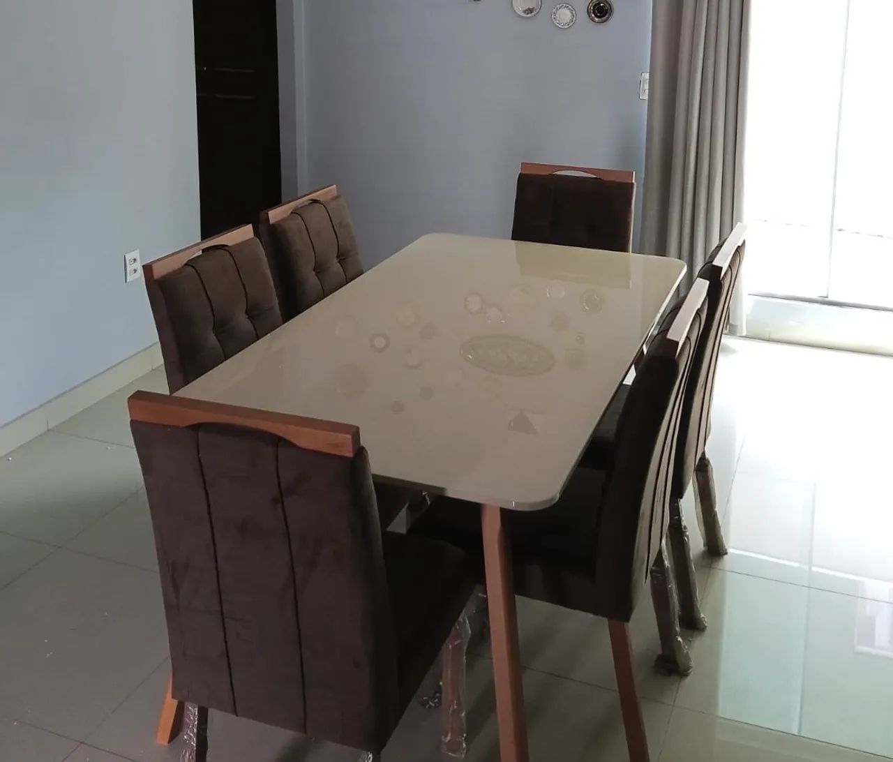 Mesa de Jantar 6 Lugares Retrô Pronta Entrega  - Foto 3