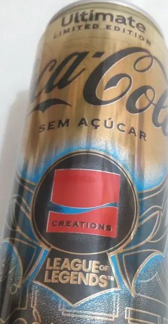 Lata Coca Cola League of Legends Creations Vazia Ler Descrição