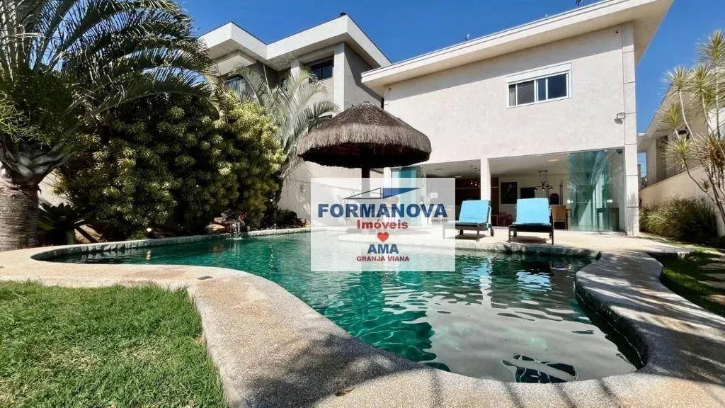 Reserva Santa Maria - Casa Moderna com 4 Quartos, Piscina lazer completo à venda na Granja
