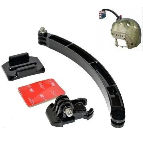 Suporte para GoPro longo curvado