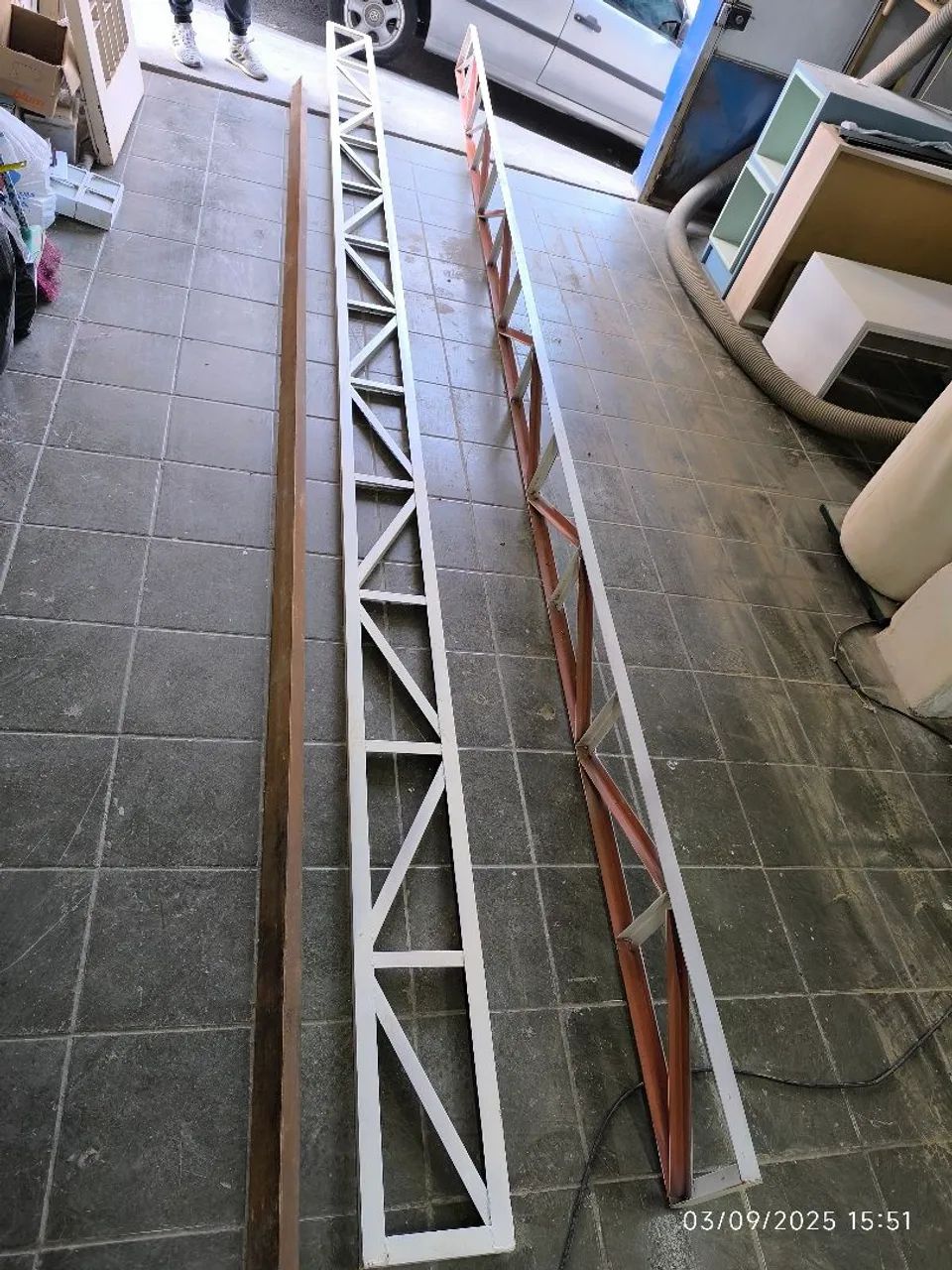 Treliça de ferro para telhado  - Foto 4