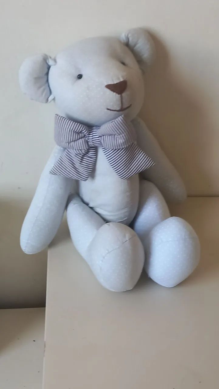 Urso de pano para quarto de bebê - Foto 4