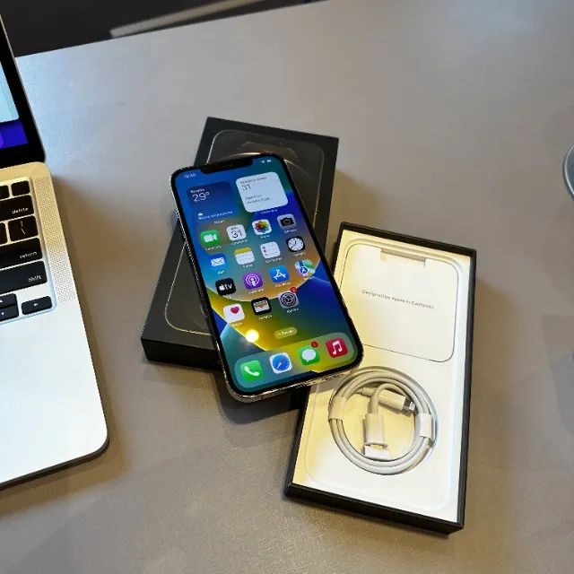 iPhone 12 Pro Max 128GB GOLD (seminovo) - Foto 3