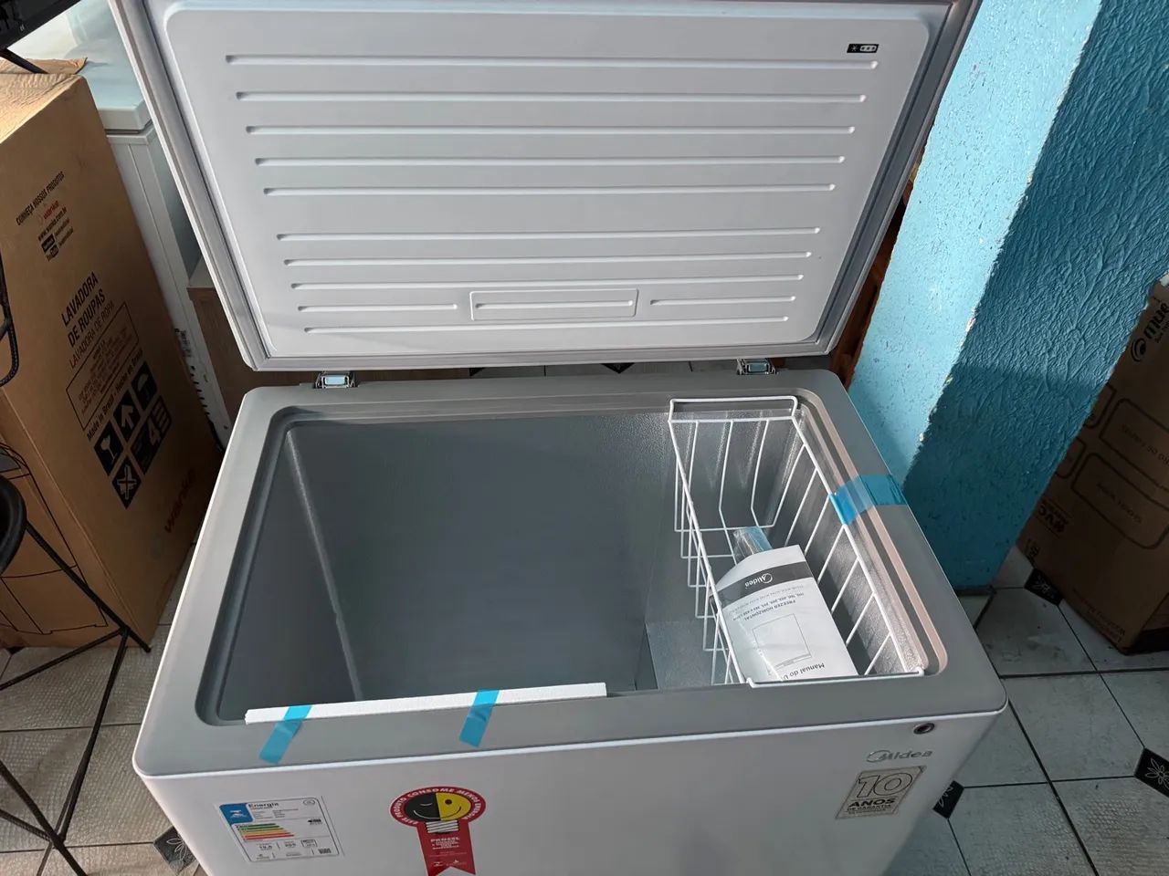 Freezer Horizontal Midea 220 Litros - Foto 3