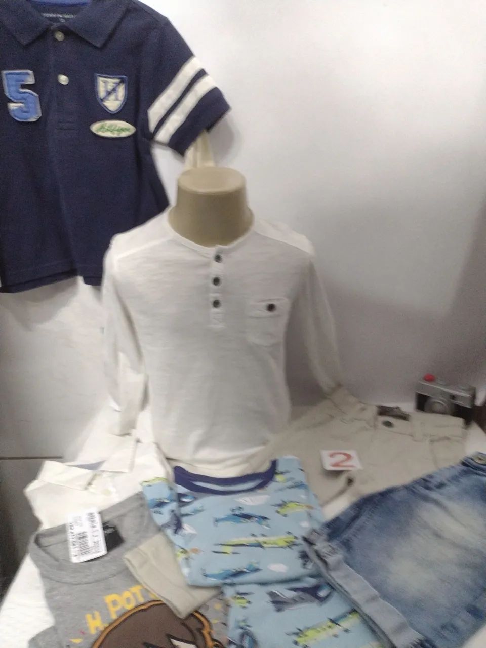Kit Roupas Menino 2/3 anos em ótimo estado...Marcas diversas - Foto 6