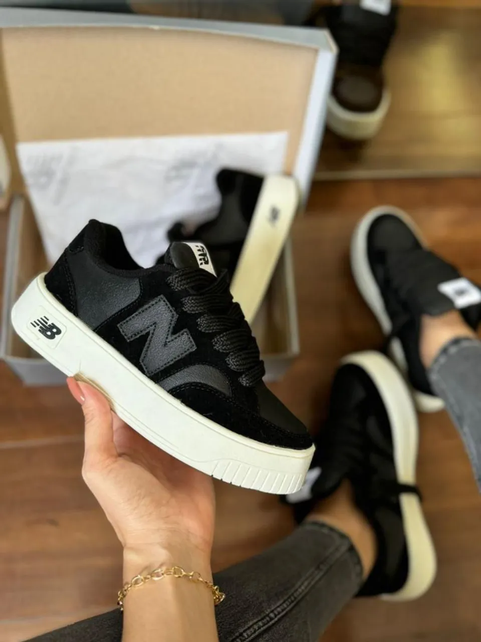 Tênis New Balance 57/40 Black - Novo!