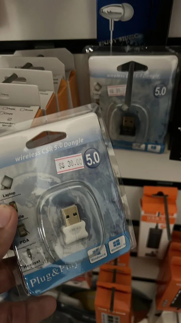 Adaptador Bluetooth p/ Dados 5.0 USB