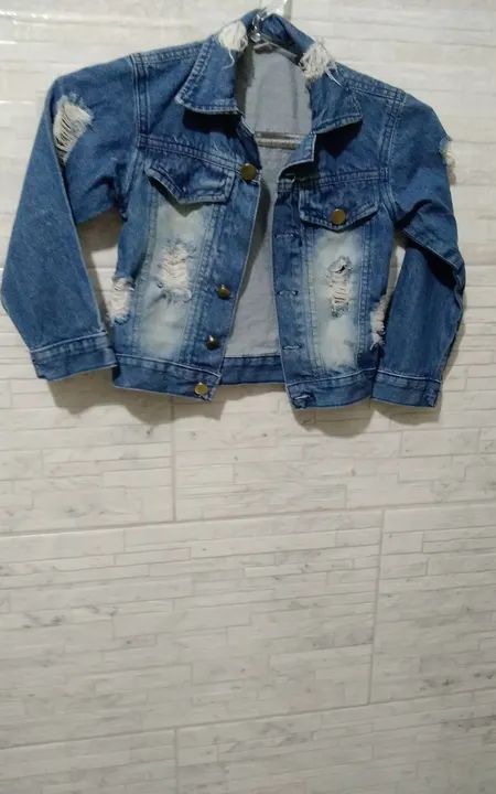 Jaqueta Jeans Infantil - Tamanho 3