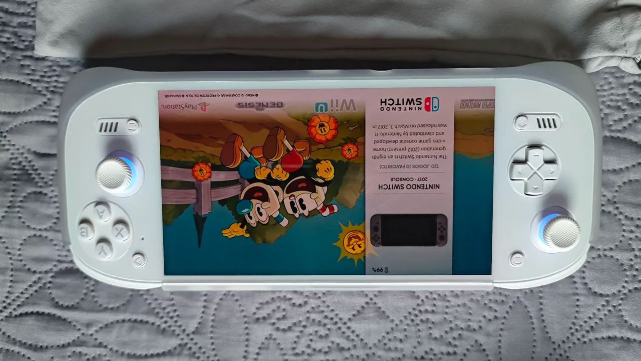 AYN Odin 2 Portal Pro 12G 512GB + micro SD 512 GB - Consoles de