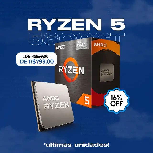 Processador Ryzen 5 5600GT Lacrado