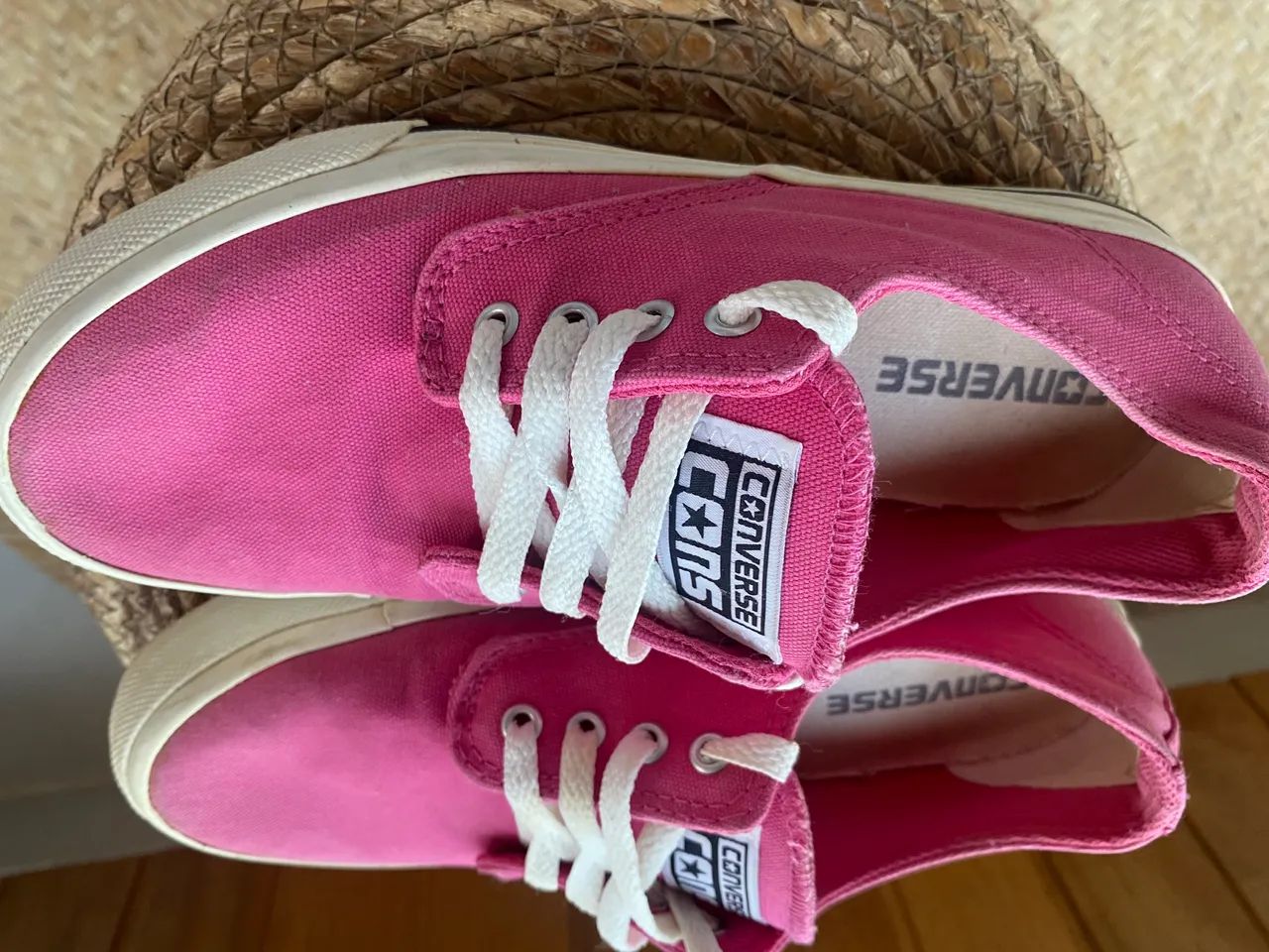 Tênis All Star Converse rosa pink  - Foto 4