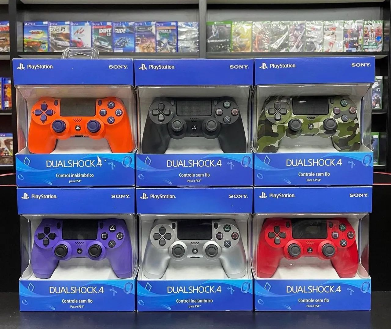 Controle PS4 TV PC Playstation - Cores ENTREGAMOS COM GARANTIA  - Foto 3