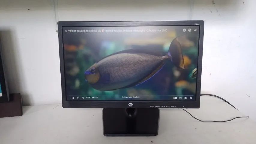 Monitor HP LED tamanho 19 polegadas - Foto 3