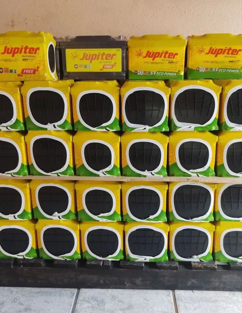 Bateria JUPITER a base de troca 