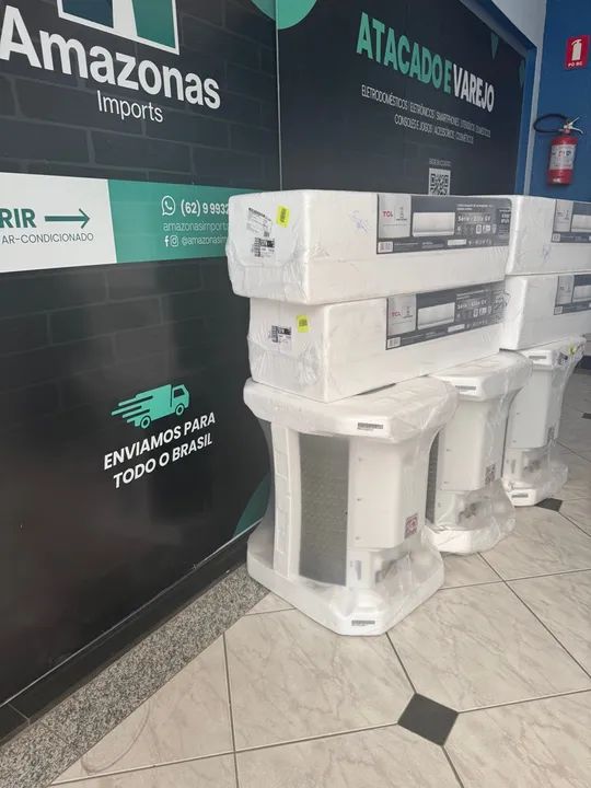 Ar Condicionado TCL ELITE Split 9.000 E 12.000BTUs Novos com Garantia- Novo