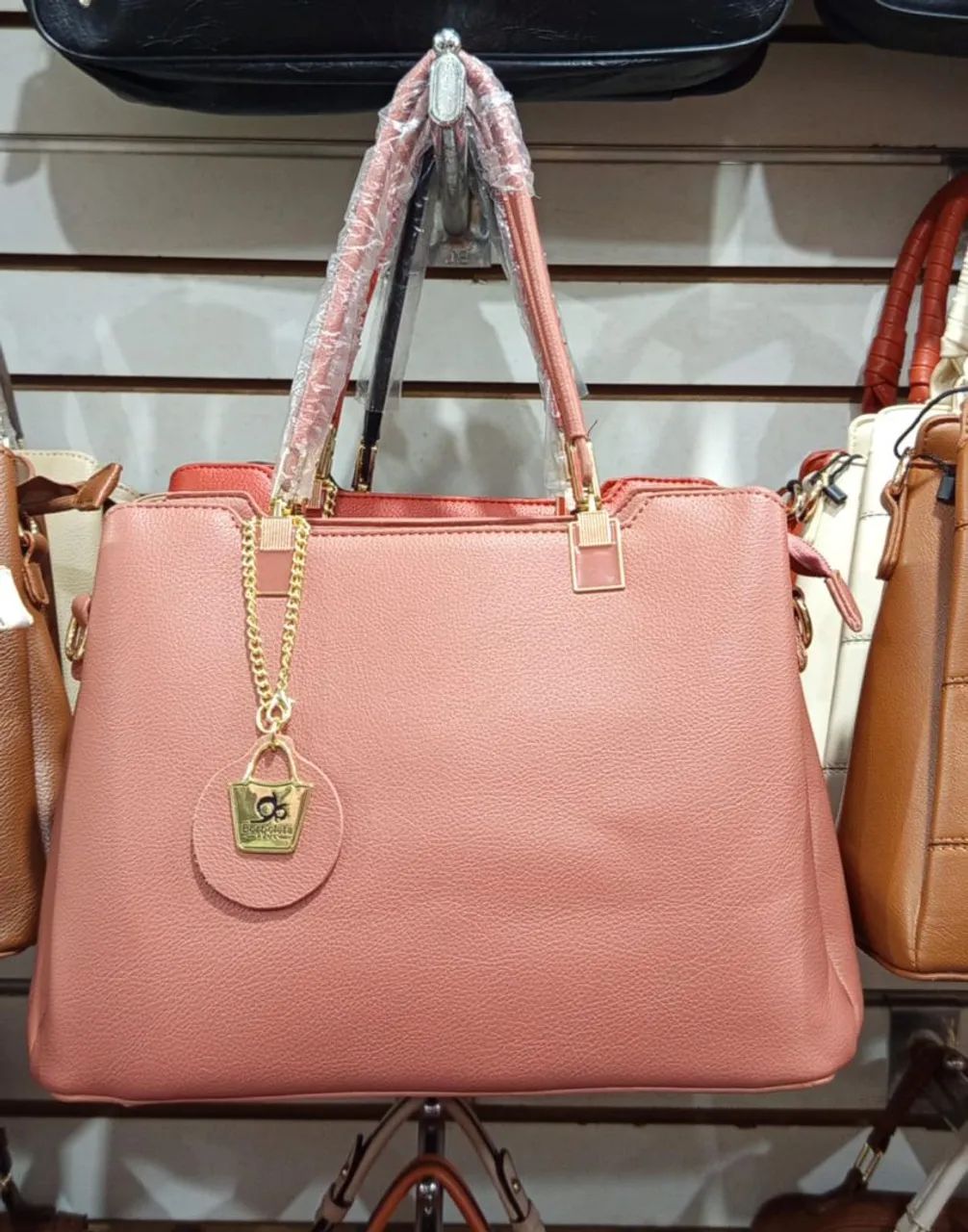 Bolsa de Ombro Rosa - Nova