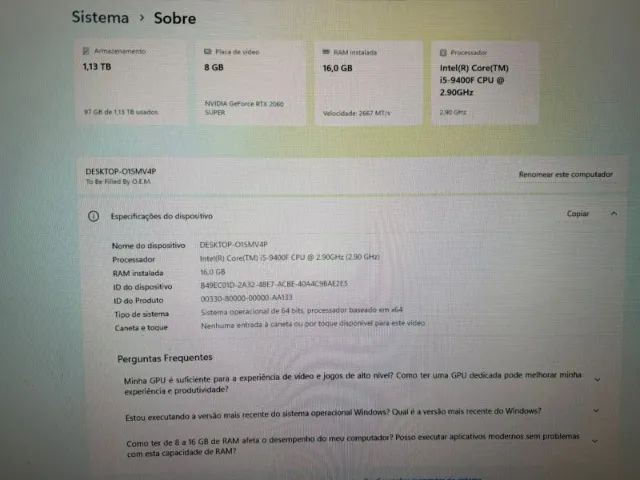 Computador gamer pefeito estado - Foto 6