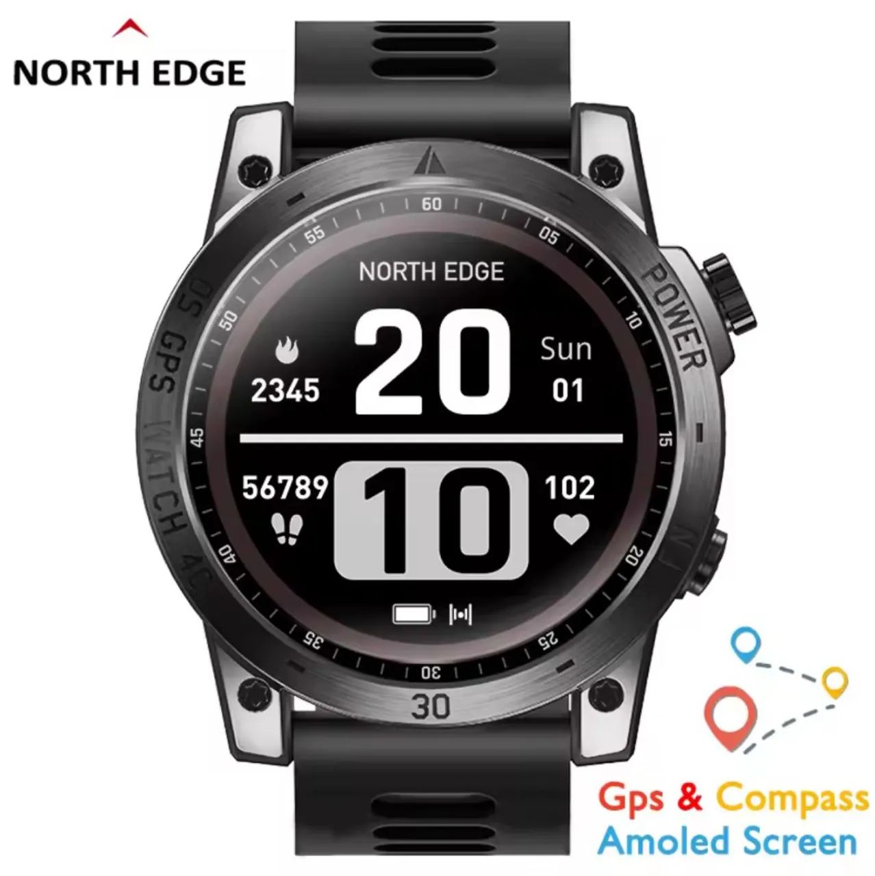  Smartwatch GPS North Edge