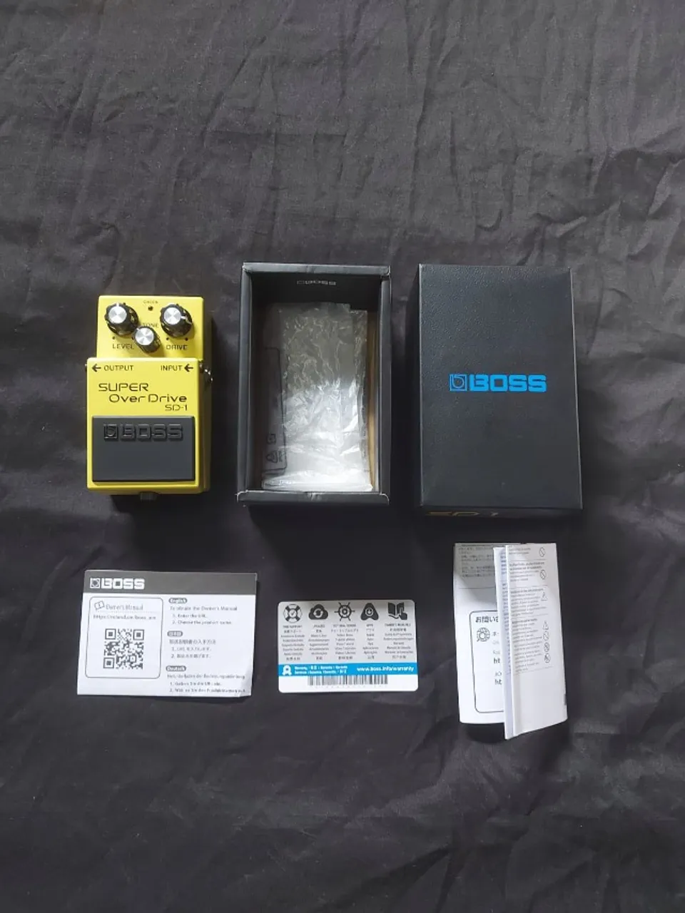 Pedal Boss SD-1 Super Overdrive ( Novo )