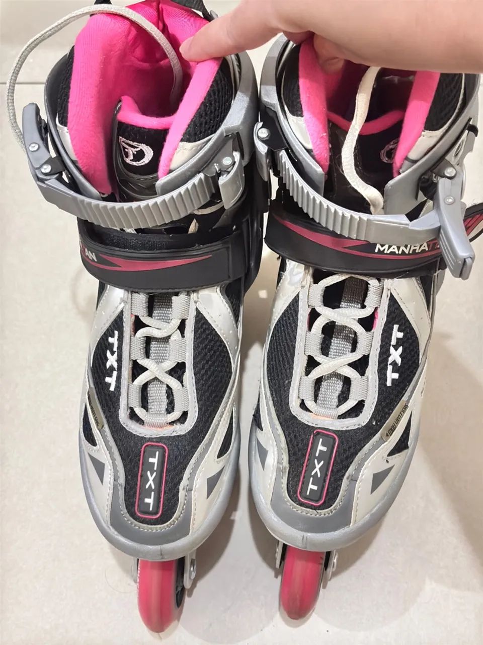 Patins Roller Traxart Manhattan Rosa número 37/38 - Foto 3