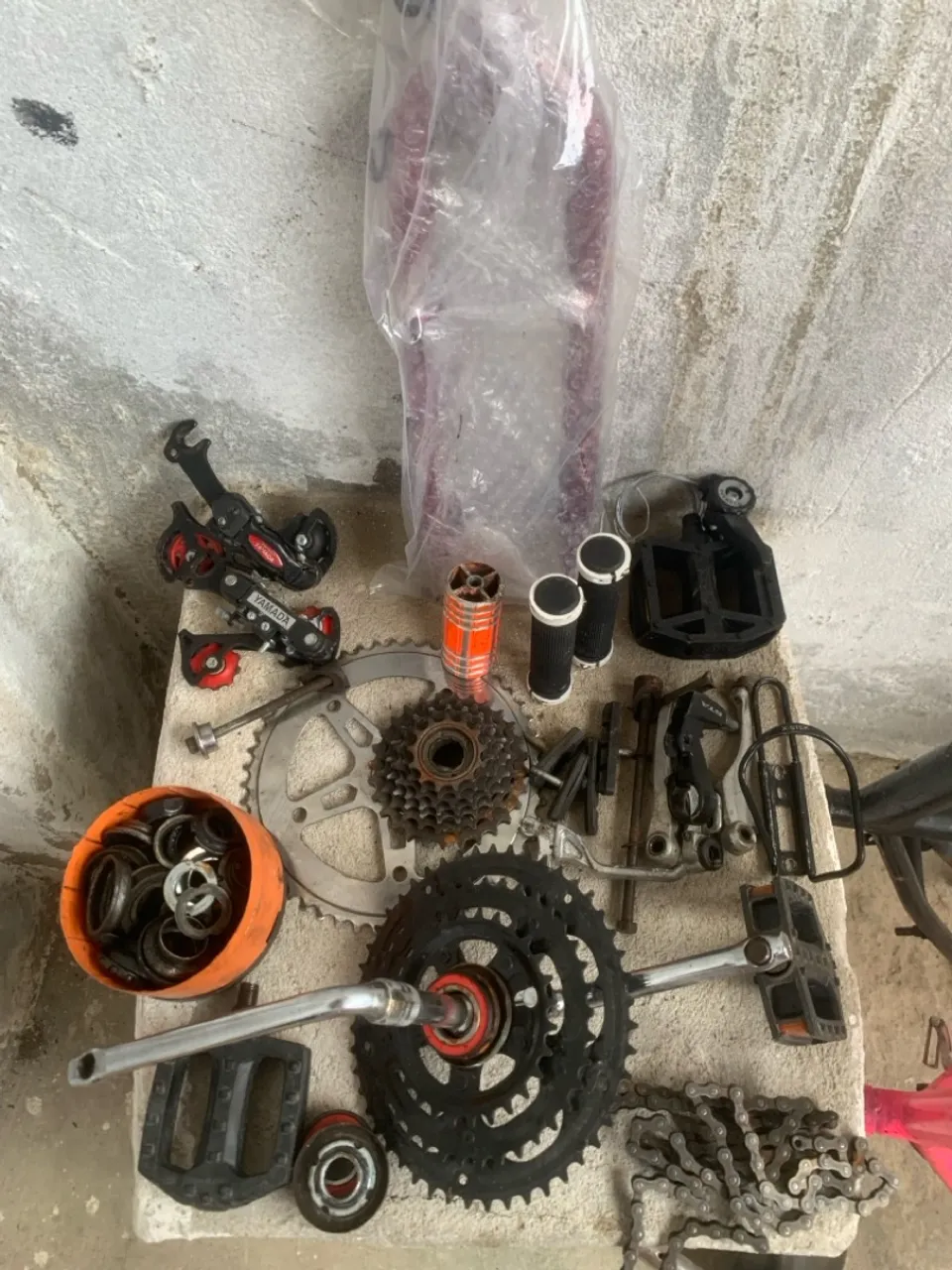 Peças de Bicicleta - Conjunto Completo