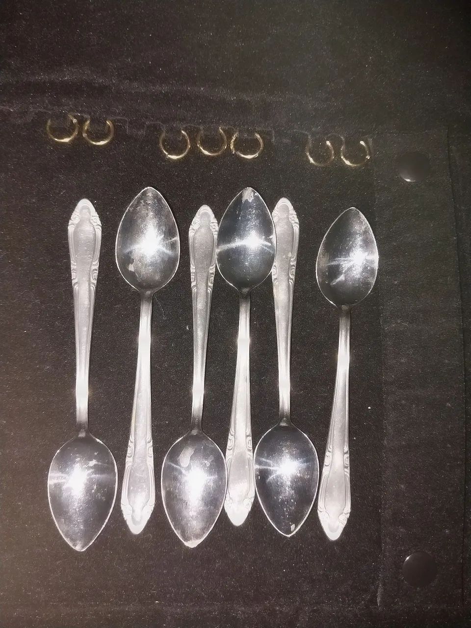 Conjunto de 6 colheres de chá em inox wolf - Foto 3