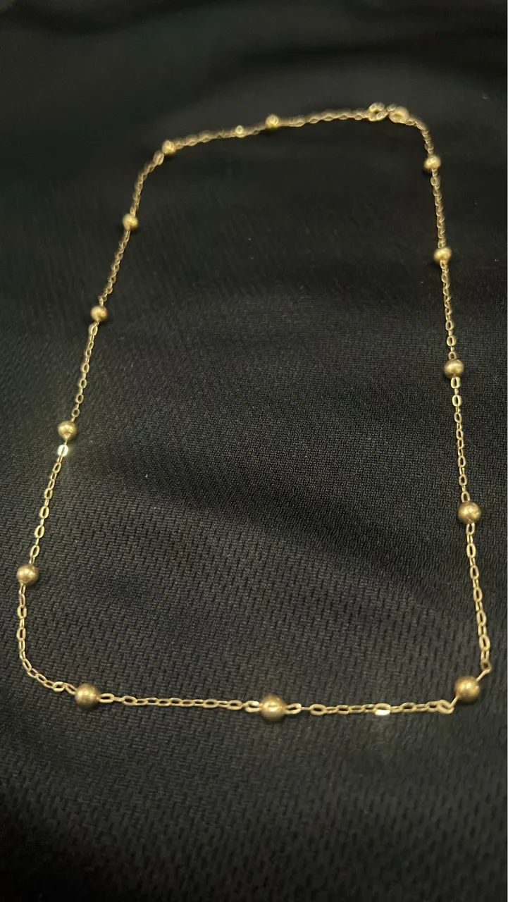 Correntes em ouro 18k 40 e 45cm - Foto 2
