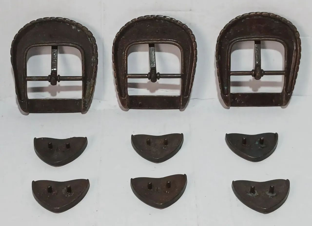 Kit com 3 fivelas de metal  - Foto 2