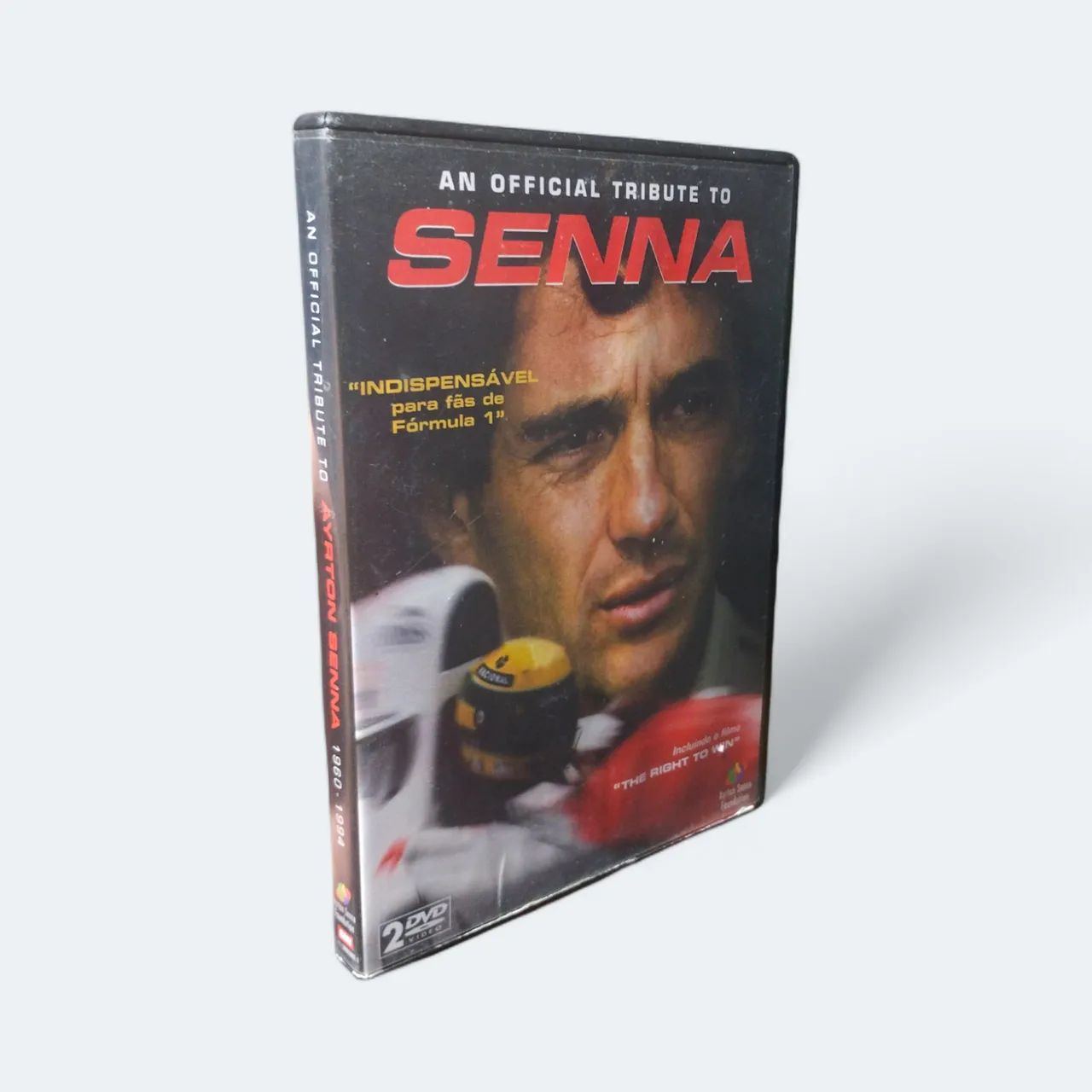 Dvd duplo An official tribute to Senna