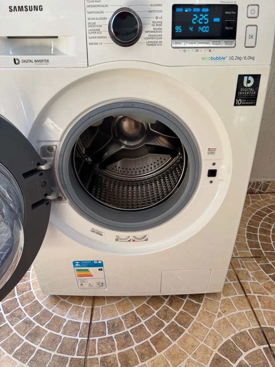 Lava e Seca Samsung 10,5kg Digital Inverter - Foto 3