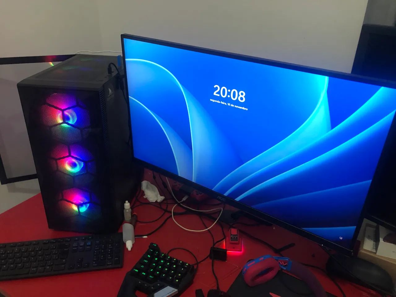 RTX 4060 TI + Monitor 27 155hz QHD  | Avalio Troca - Foto 4