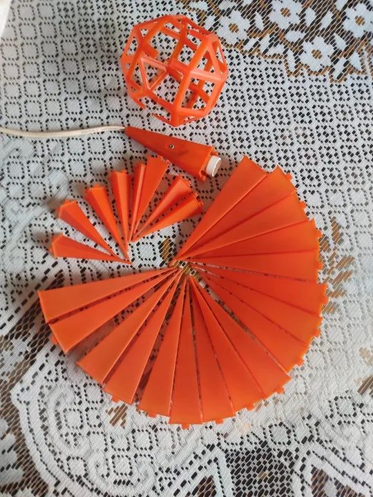 Luminária / Abajur Estrela Laranjada! - Foto 2