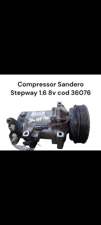 Compressor Sandero Stepway 1.6 8v cod 36076