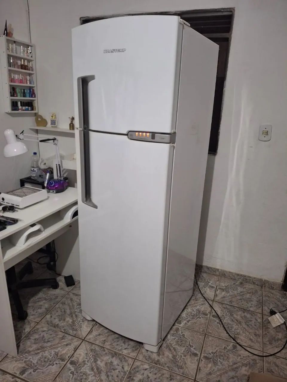 Geladeira Brastemp Frost Free pintura original de fábrica gelando perfeitamente - Foto 3