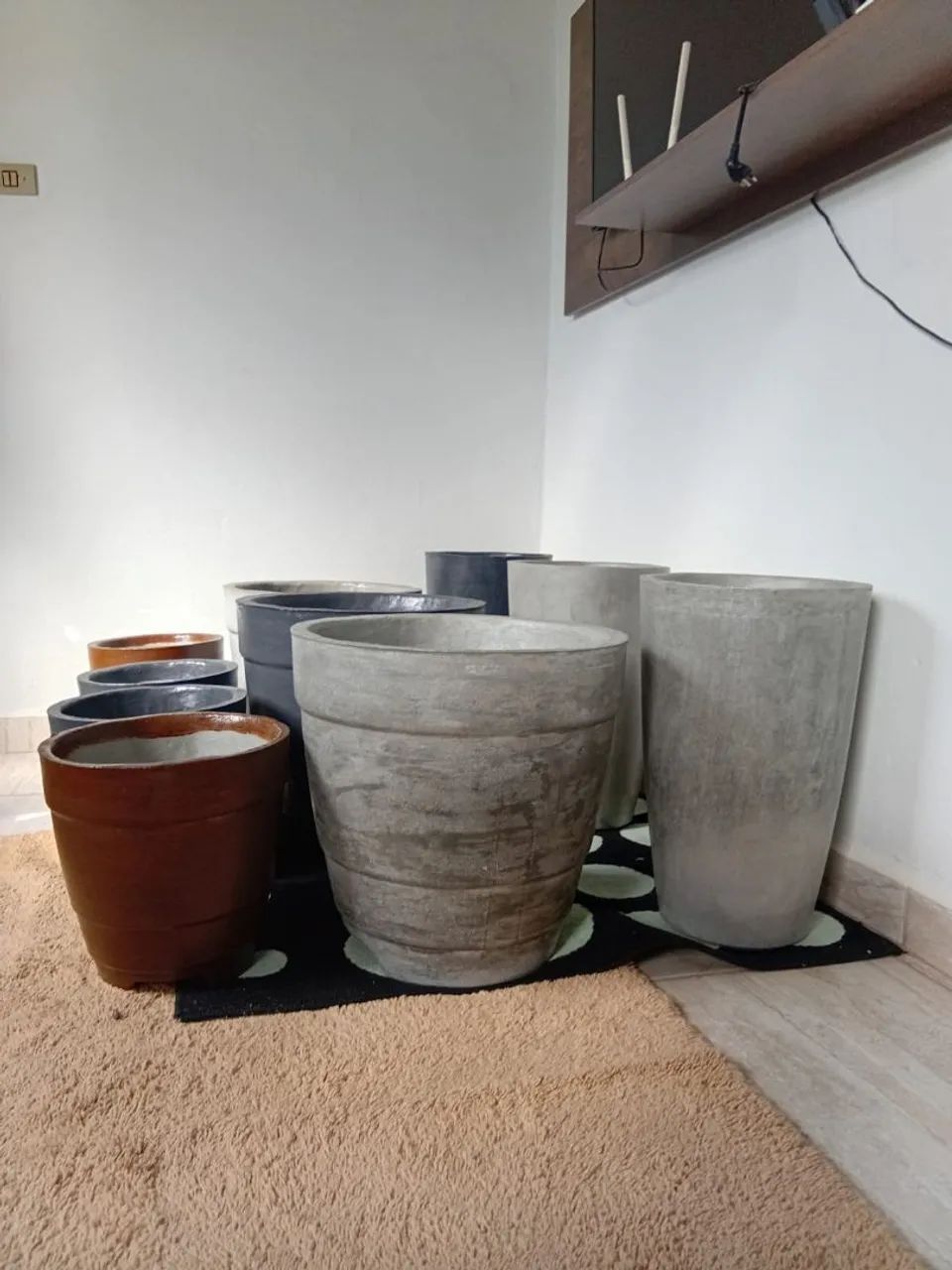 Vasos de plantas de cimento  - Foto 5