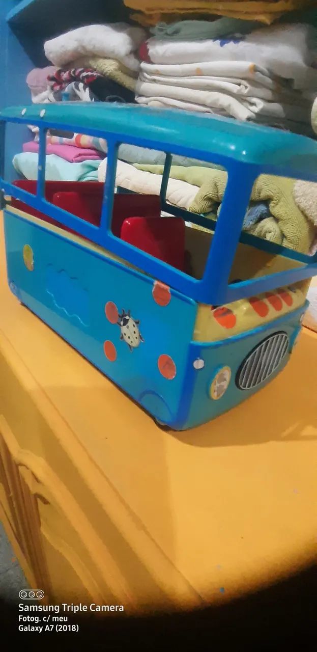 peppa pig ônibus  musical+  boneco - Foto 3