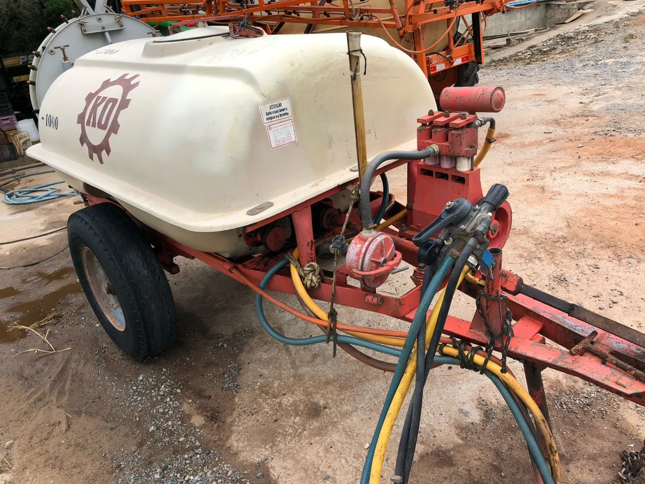 Pulverizador KO 1500 l
