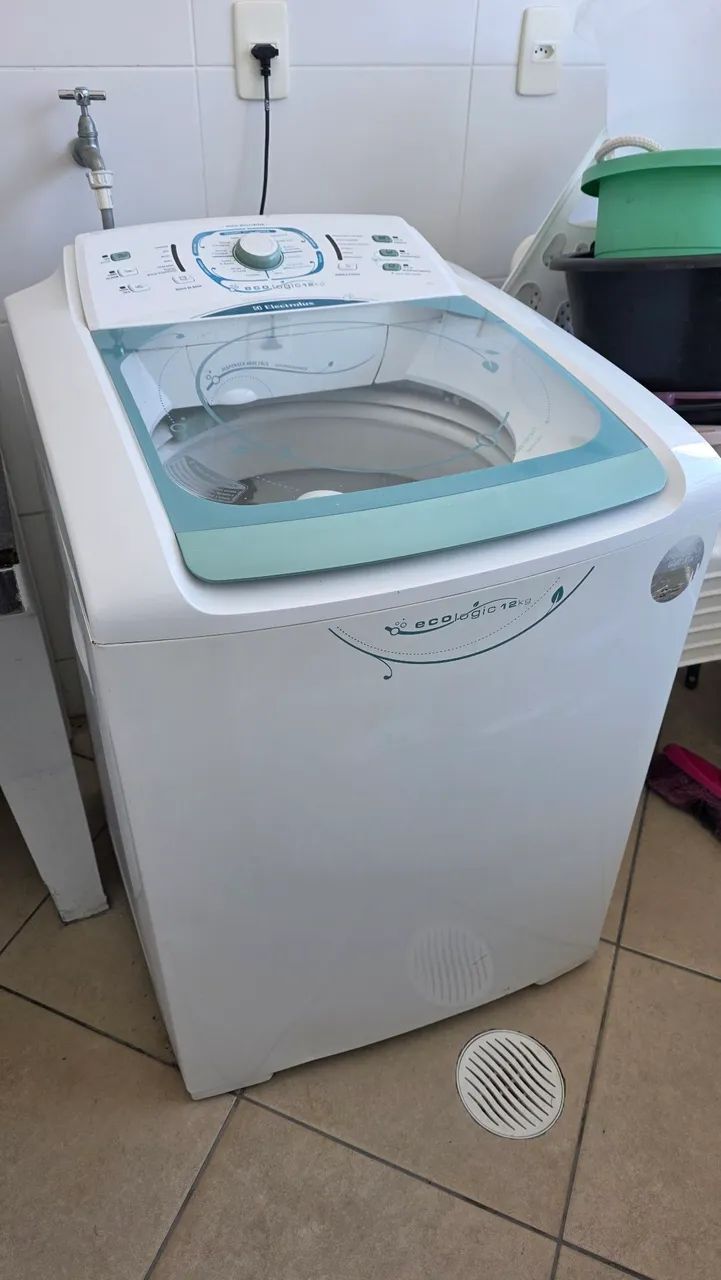 Máquina de Lavar Roupa Electrolux 12kg Ecologic