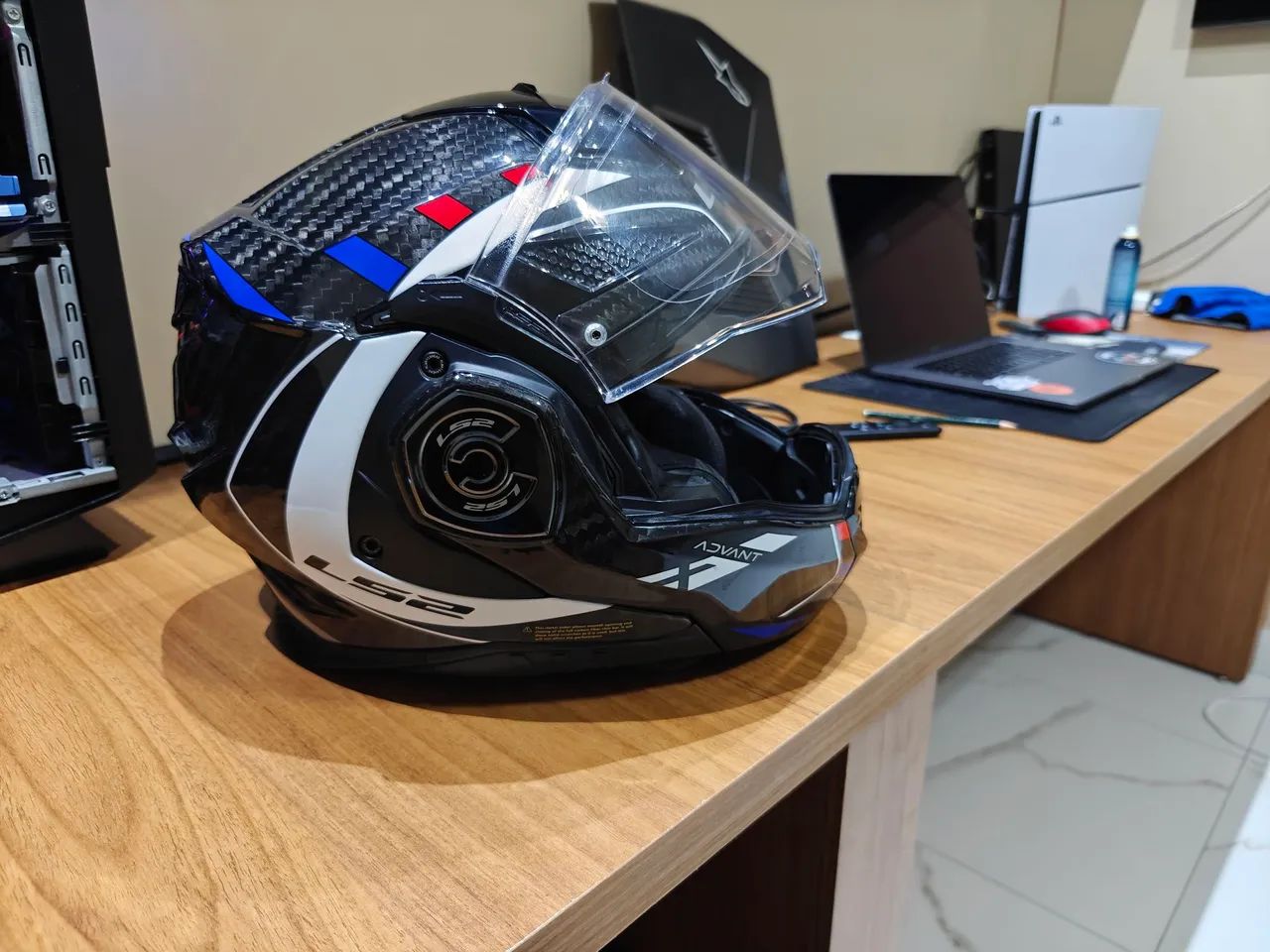 Capacete LS2 carbon advant-x  - Foto 6