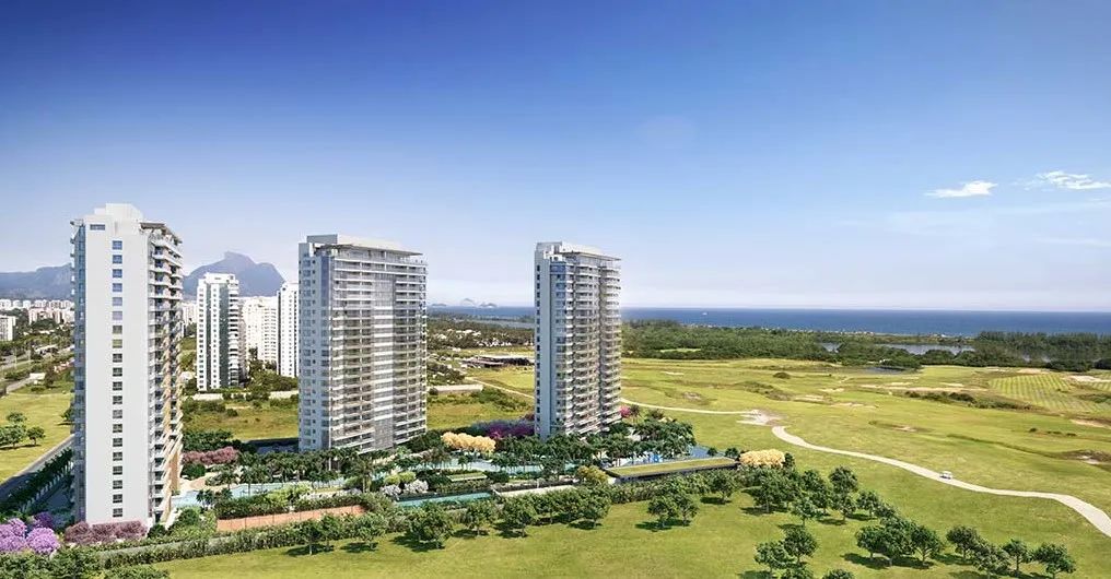 Atlântico Golf: Apartamentos de 3 e 4 suítes no quilômetro ouro da Barra da Tijuca.