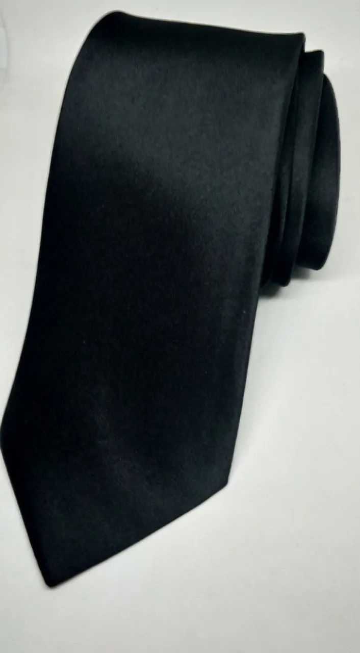 Gravata Perry Ellis 100% Seda Usa Lisa Original Nova - Foto 3