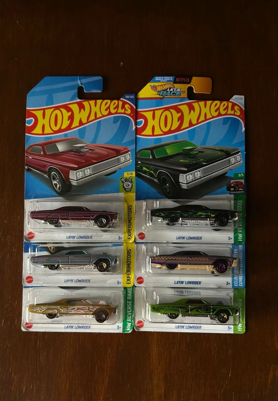 Hot Wheels Layin Lowrider (Coleção)