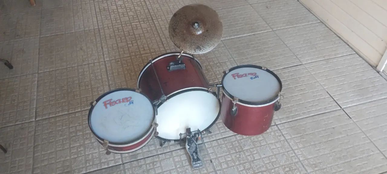 Bateria Infantil (pra desocupar espaço) - Foto 3