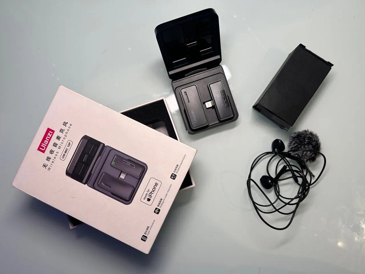 Microfone de Lapela Ulanzi UW-MIC 10P