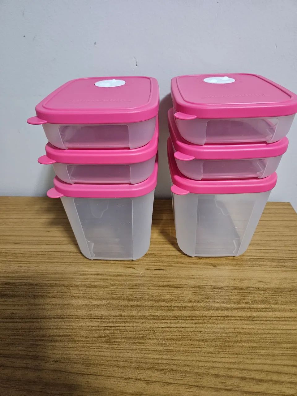 Kit 06 Peças da Tupperware. Oportunidade!