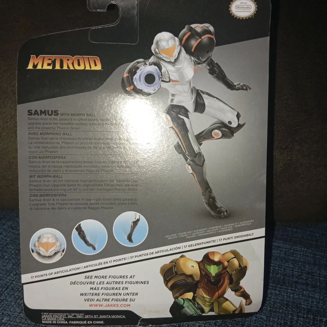 Action Figure Samus Metroid  - Foto 3