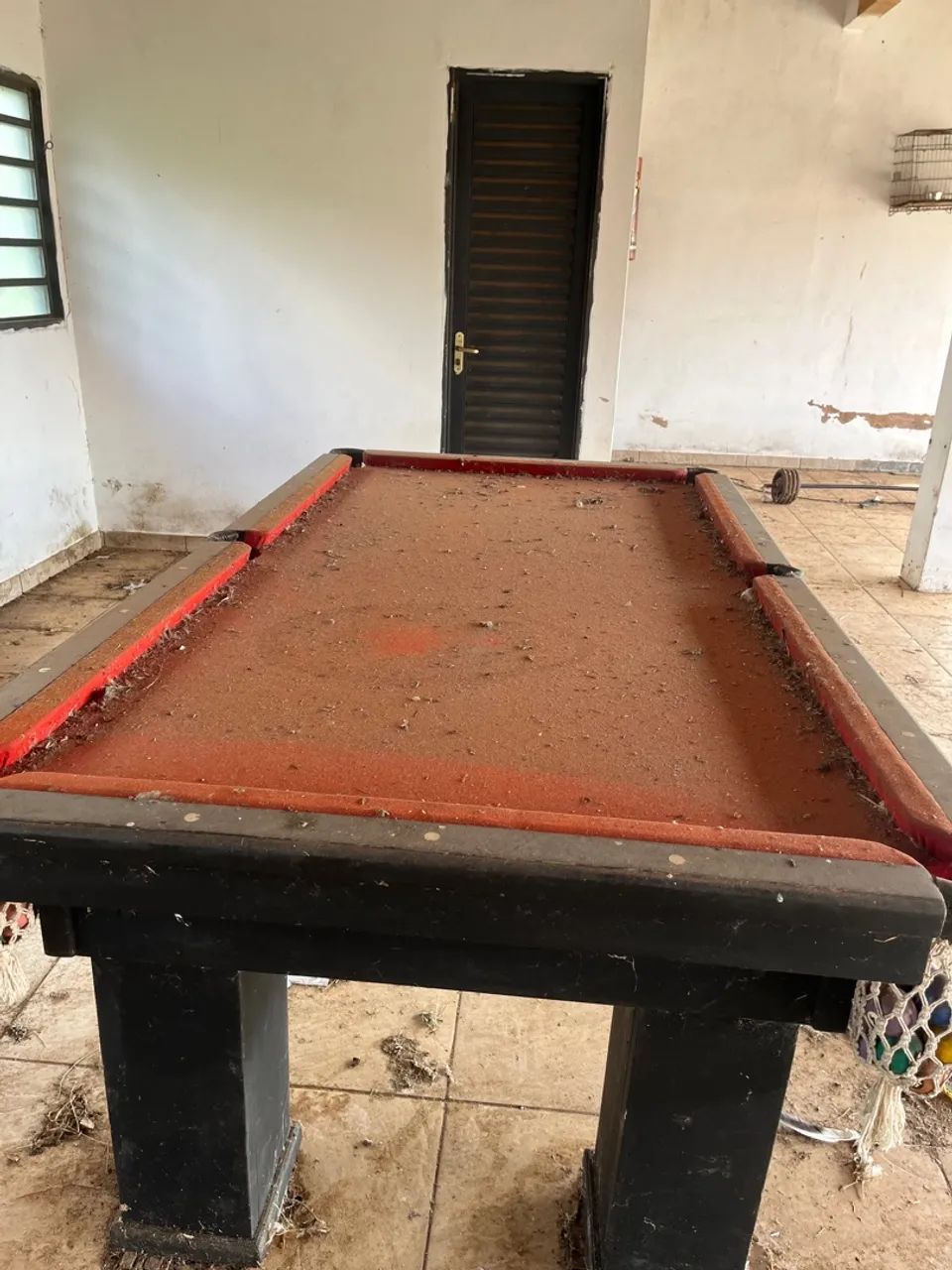 Mesa de Bilhar Vermelha - Foto 4
