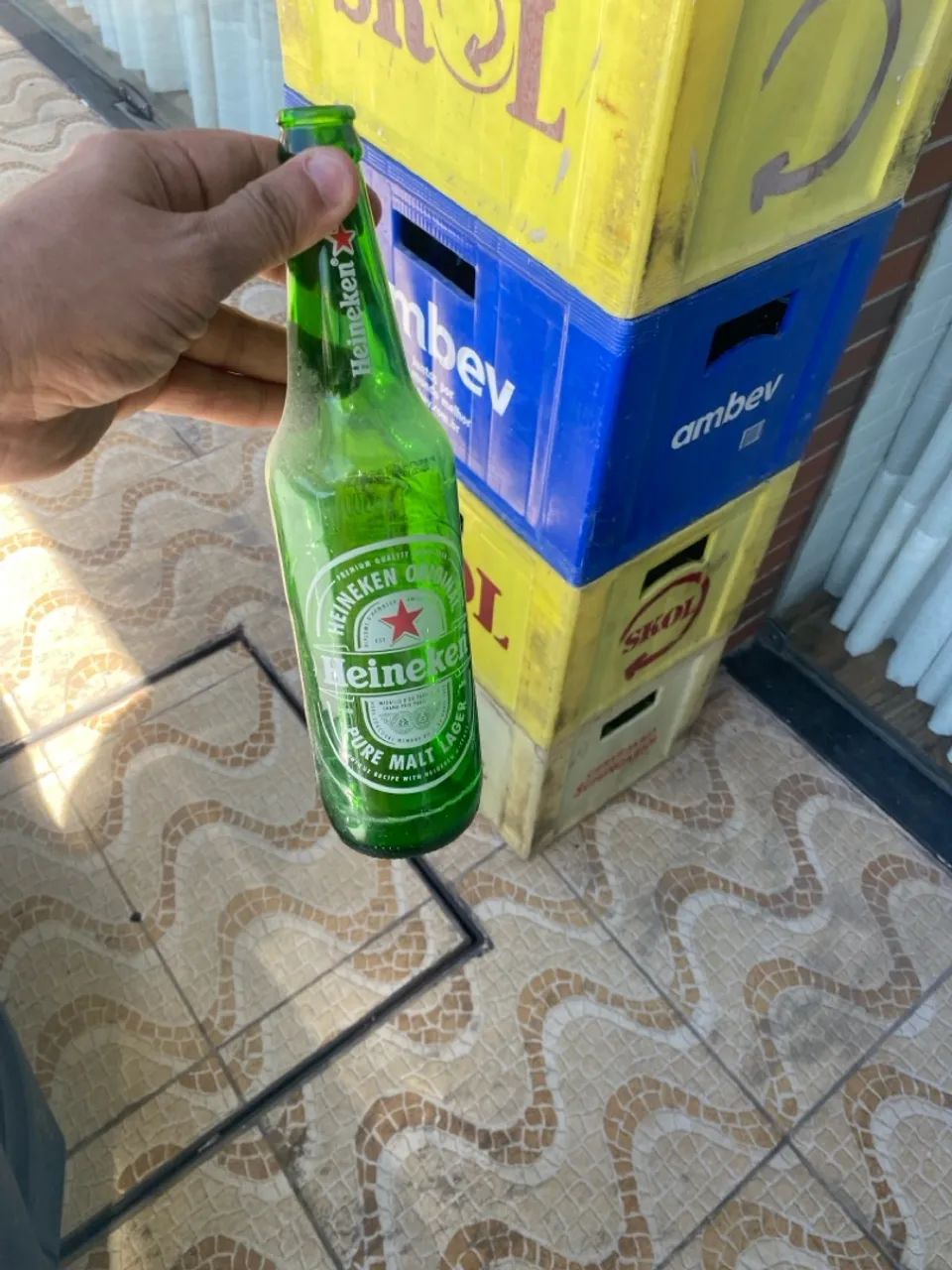 Engradado de cerveja 